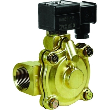 Solenoid valve 2/2 Type: 32207 series 210 brass internal thread